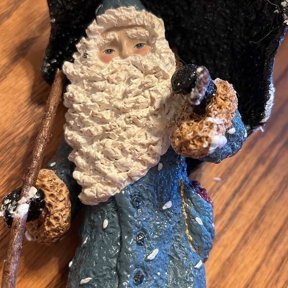 Belsnickle by Enesco Santa with Umbrella 2000 - Picture 5 of 8